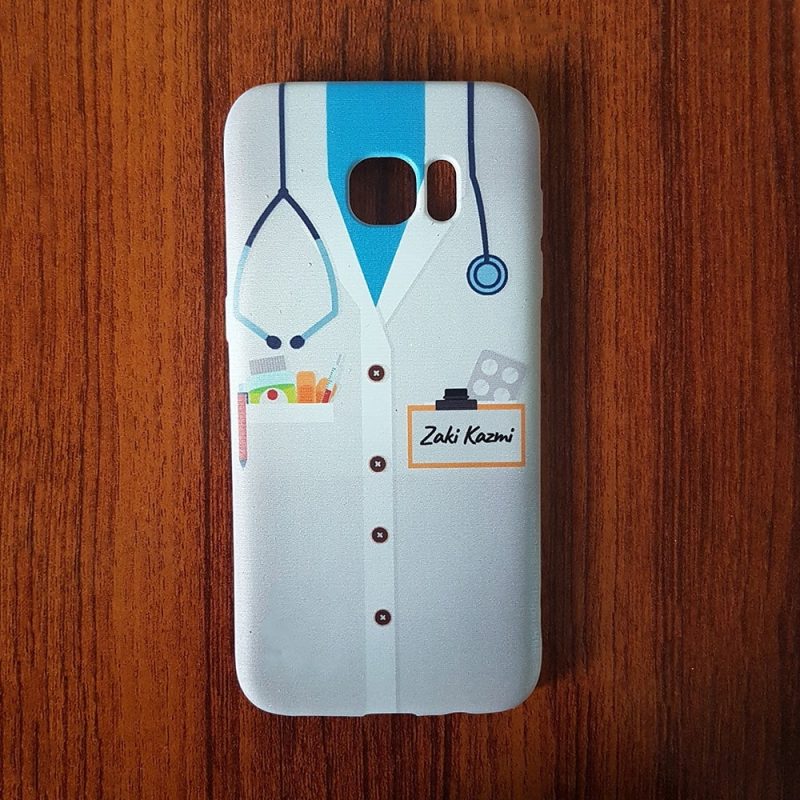 doctor name printed mobile covers in pakistan