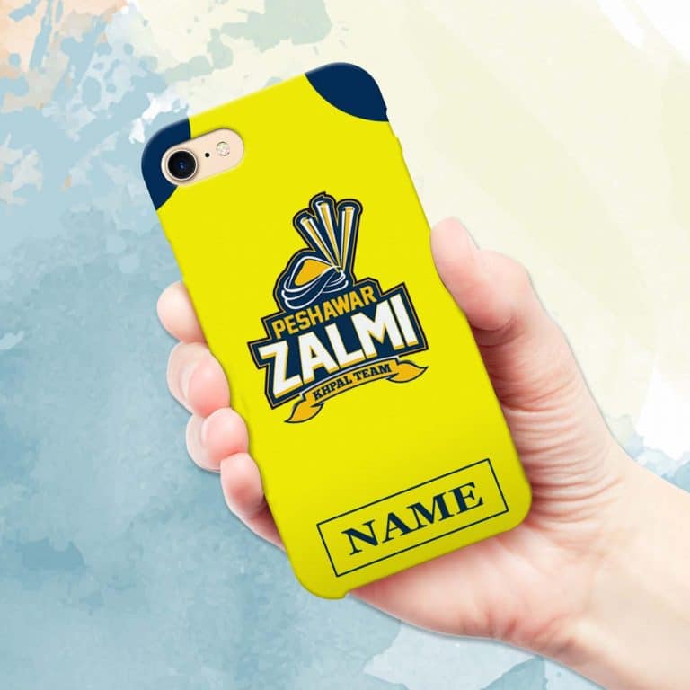 Peshawar Zalmi Mobile Cover Design 1