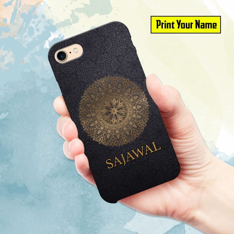 Fancy - Print Your Name Mobile Cover - Design #009