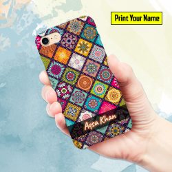 Fancy - Print Your Name Mobile Cover - Design #004