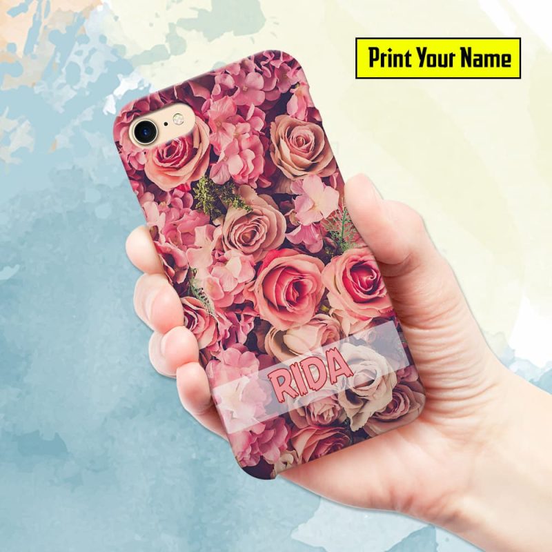 Fancy - Print Your Name Mobile Cover - Design #010