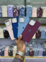 iPhone 11 New Luxury Case with Chrome Button and Camera Ring - Covers.pk